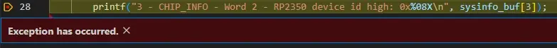 Exception has occurred when adding 5th breakpoint