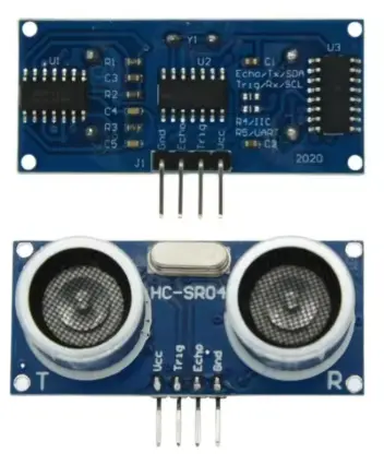 hc-sr04-3.3V-5V